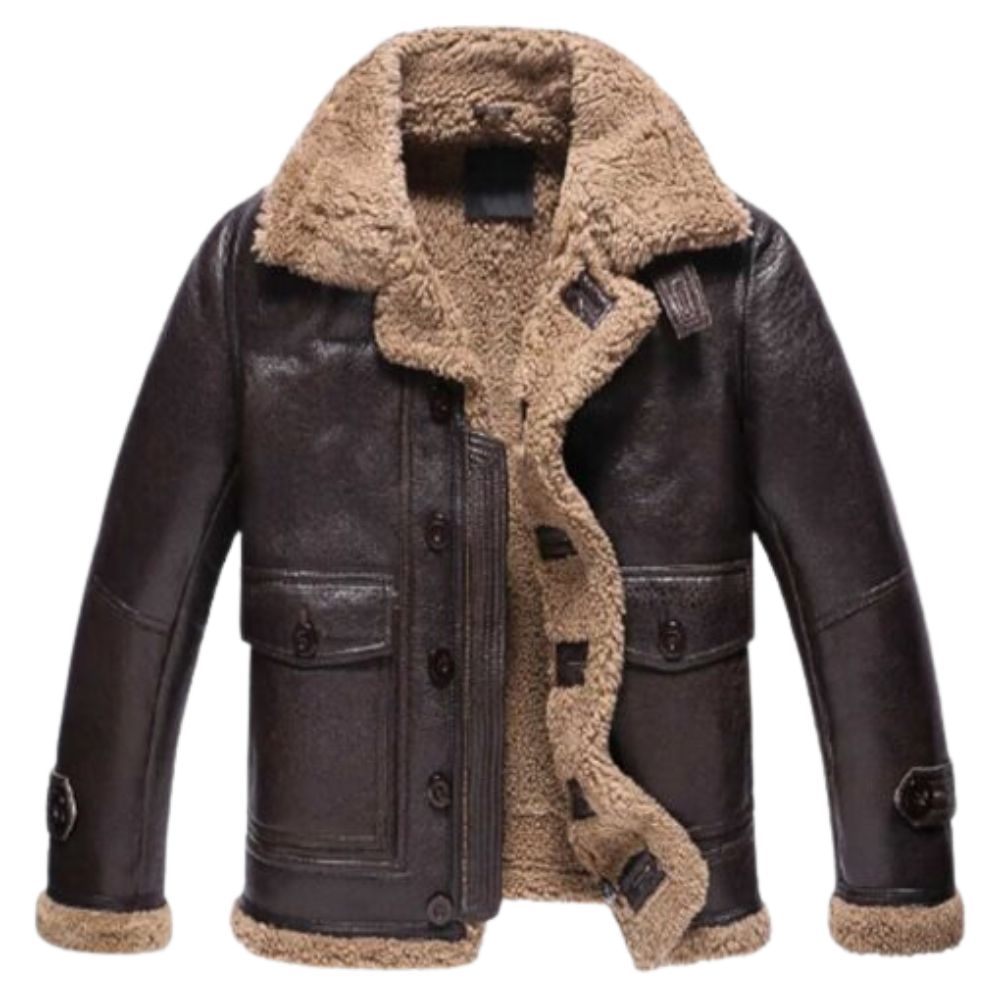 edwards-sheepskin-shearling-fur-dark-brown-jacket