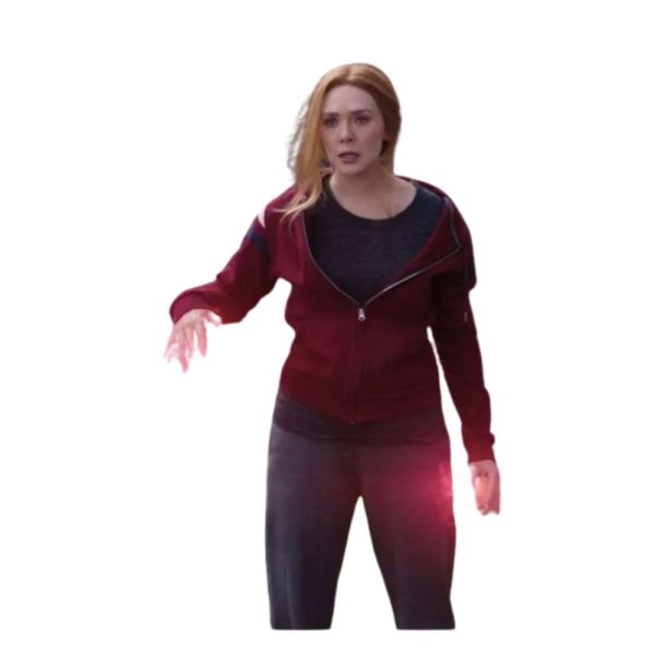 elizabeth-olsen-fleece-jacket