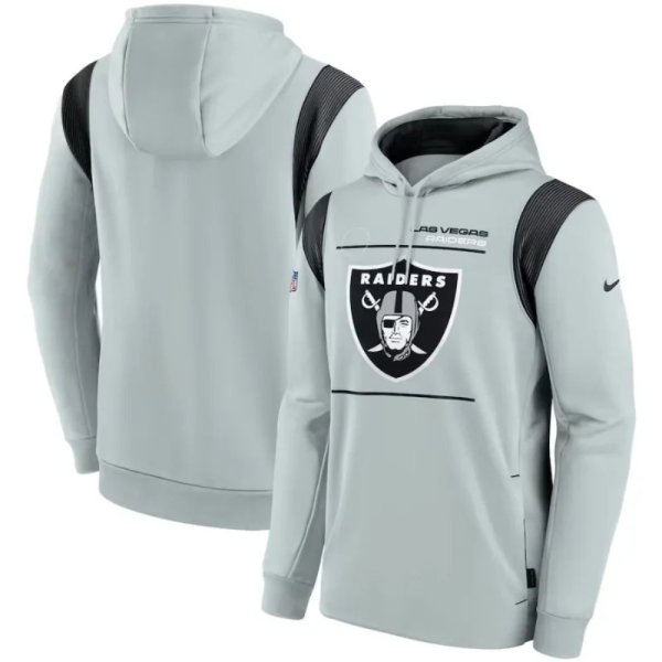 las-vegas-raiders-sideline-white-hoodie