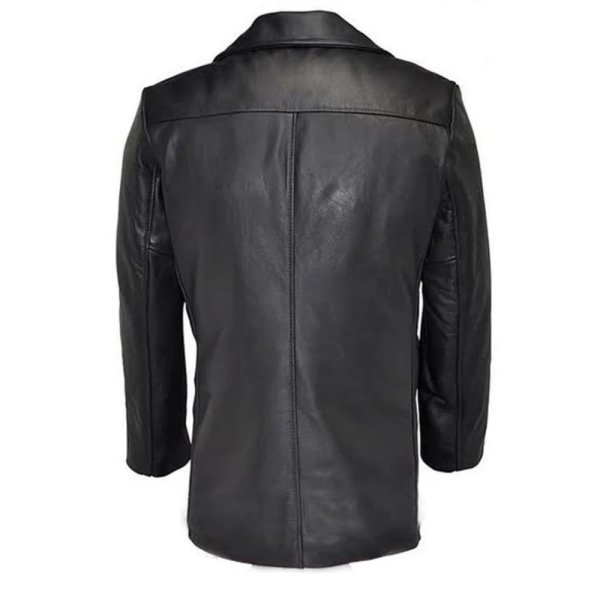mens-leather-pea-coat