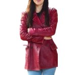 dakota-johnson-maroon-coat